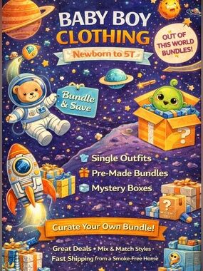 ⭐ Baby Boy Clothing | Curate Your Own Bundle & Save ⭐